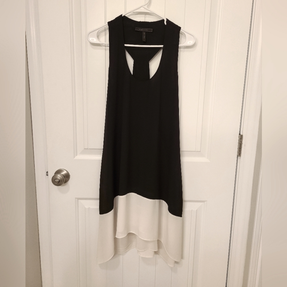 BCBGMAXARIA black and white dress